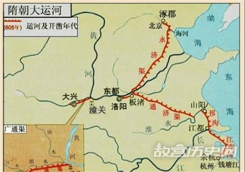 为什么洛阳是隋唐大运河的中心