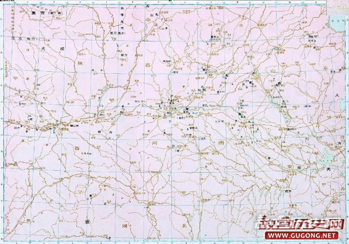 商朝地图,商朝地图高清版