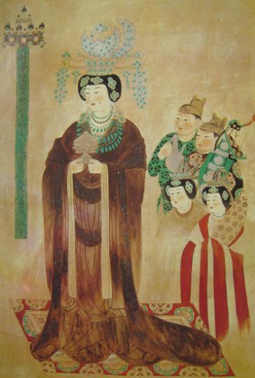 敦煌五代宋时期壁画中的女性形象