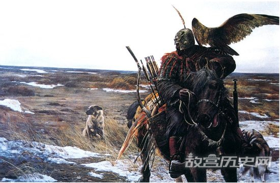 匈奴人西迁到南俄罗斯准备反击