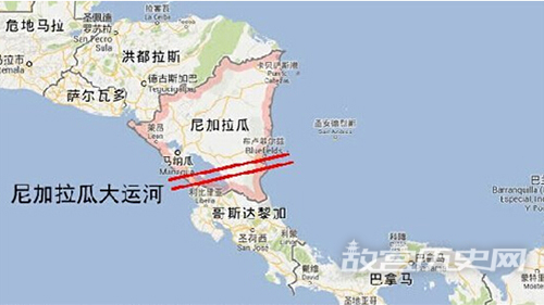 尼加拉瓜在哪里