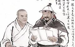元朝诗人刘秉忠和姚广孝有什么关系？刘秉忠代表诗词
