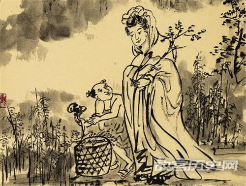 华山公主峰的传说故事