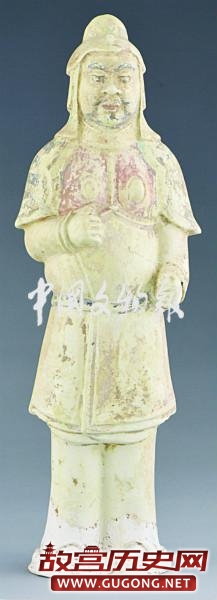 河南三门峡发现一批唐代釉陶俑