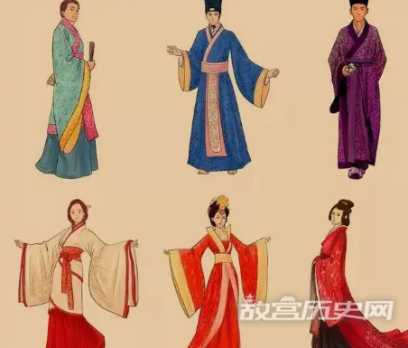 汉朝服饰的分类