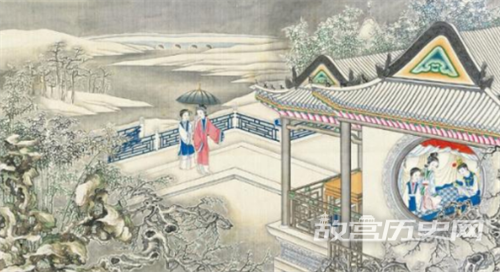林黛玉《葬花图》和《采芝图》与乾隆的关系