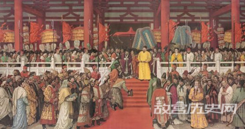 古代可以上朝的官员