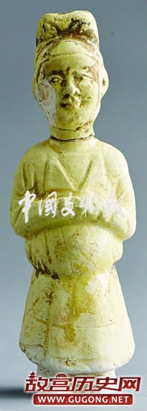 河南三门峡发现一批唐代釉陶俑