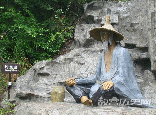 姜太公隐居垂钓遇文王的地方在哪里