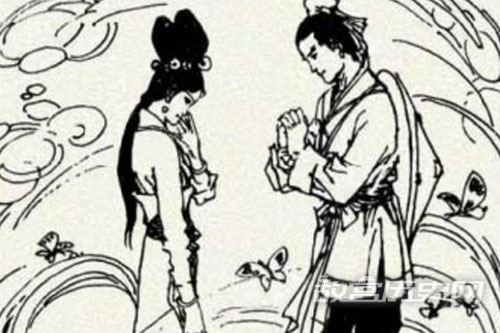 美女梳妆传说故事